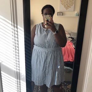 Molly&Isadora Sleeveless Button Down Dress